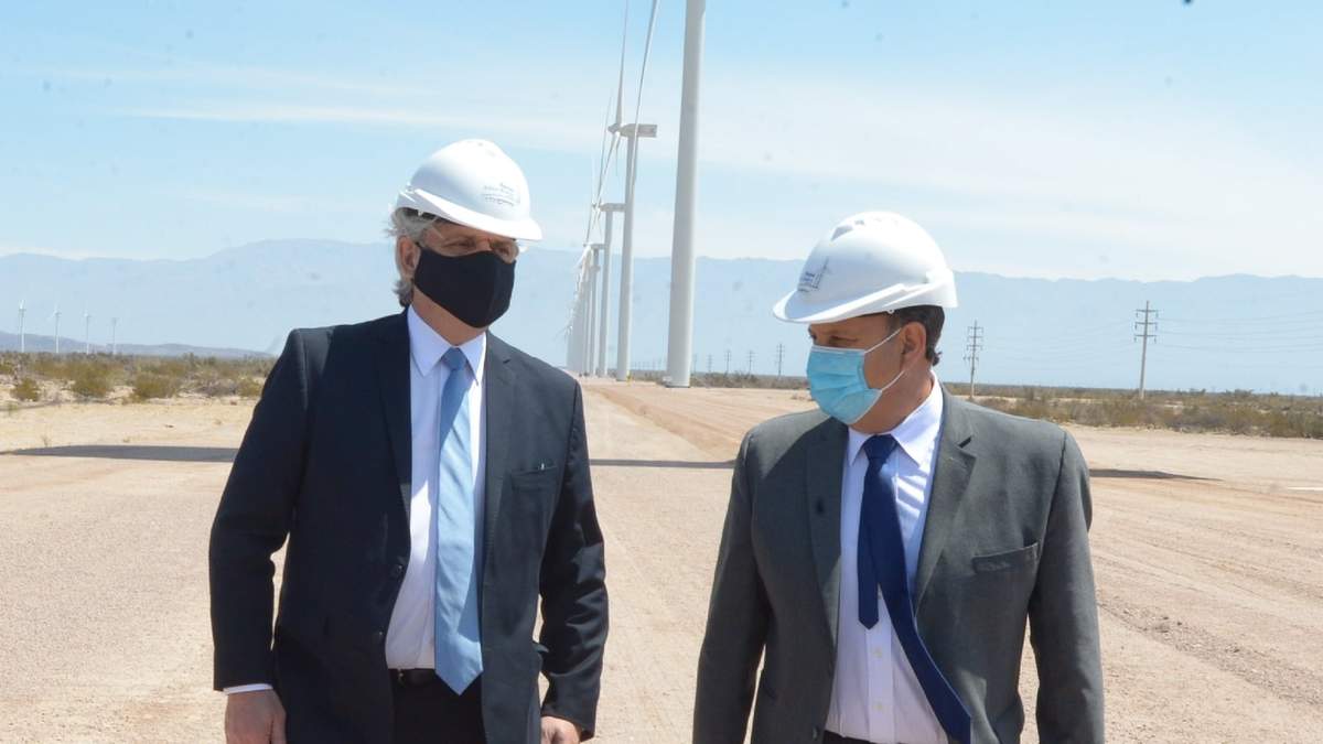 Alberto Fernández junto a Ricardo Quintela. (Fuente: Twitter)