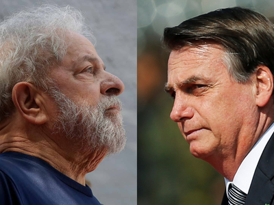 Lula da Silva y Jair Bolsonaro estarán lado a lado en el primer debate presidencial en Brasil