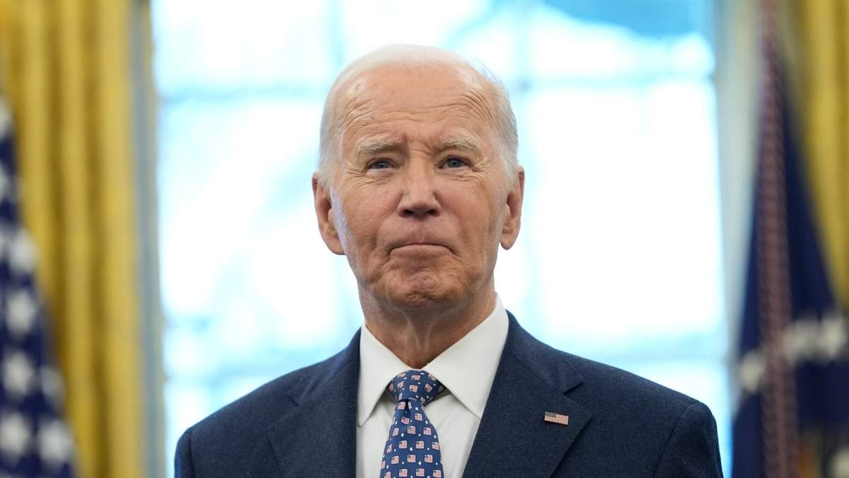 El presidente estadounidense Joe Biden en la Casa Blanca