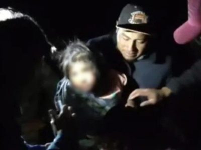 Rescate en la cordillera: hallaron sana y salva a una niña de 3 años en Caviahue