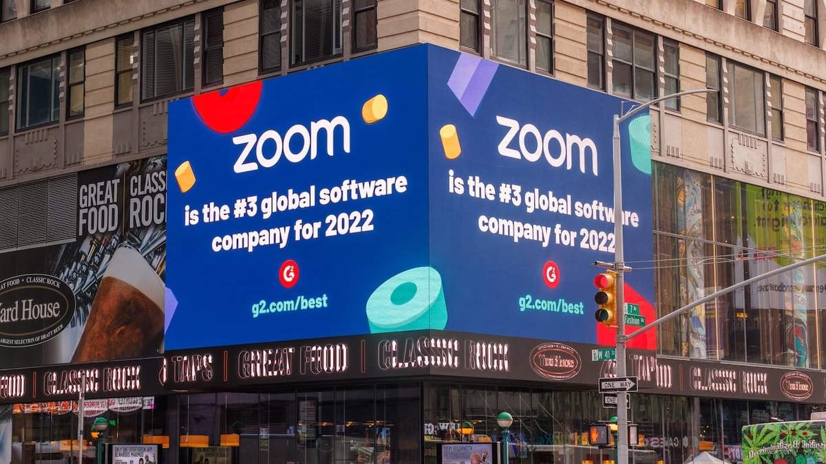 Anuncio de la compañía en Nueva York