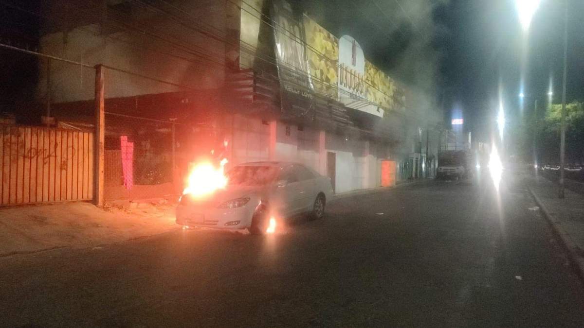 Incendio en antro Lacoss, en Puebla