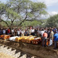Coxcatlán, 11 féretros y dos interrogantes: ¿justicia ? ¿aquí en la tierra?