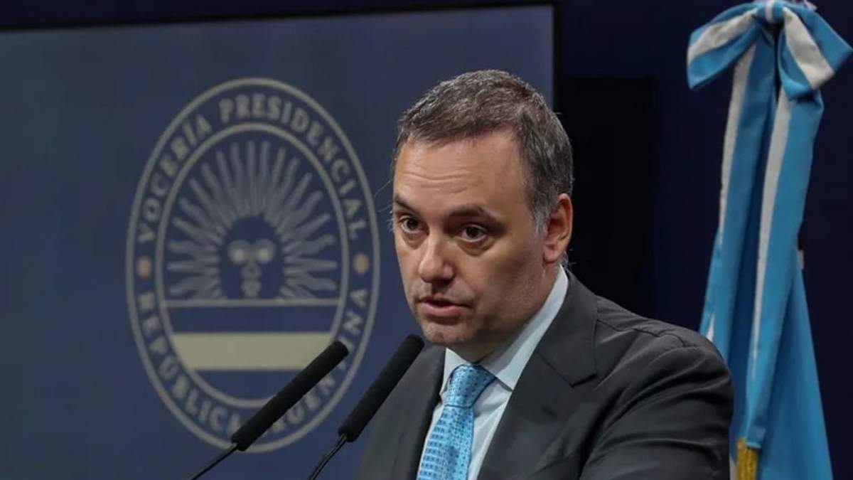 Manuel Adorni. Fuente: (X)