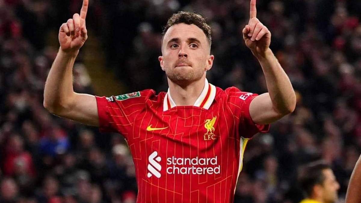 El futbolista portugués que milita en el Liverpool FC inglés, Diogo Jota
