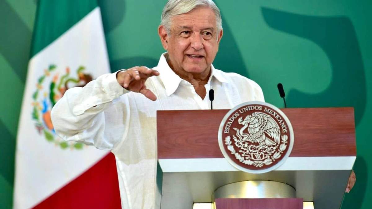 El presidente López Obrador