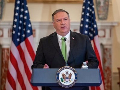 Pompeo critica a Biden por haber sido la "vergüenza mundial" con su respuesta al globo espía chino