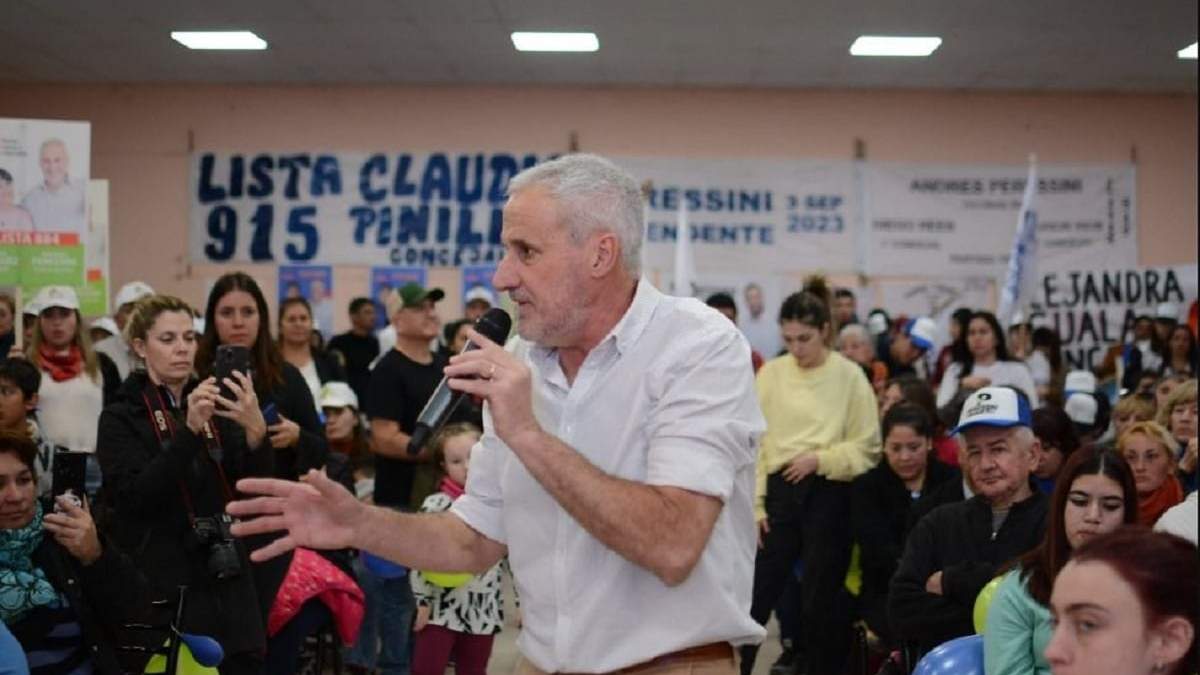 Andrés Peressini buscará volver a la intendencia de Plottier. Fuente: (Top Noticias)