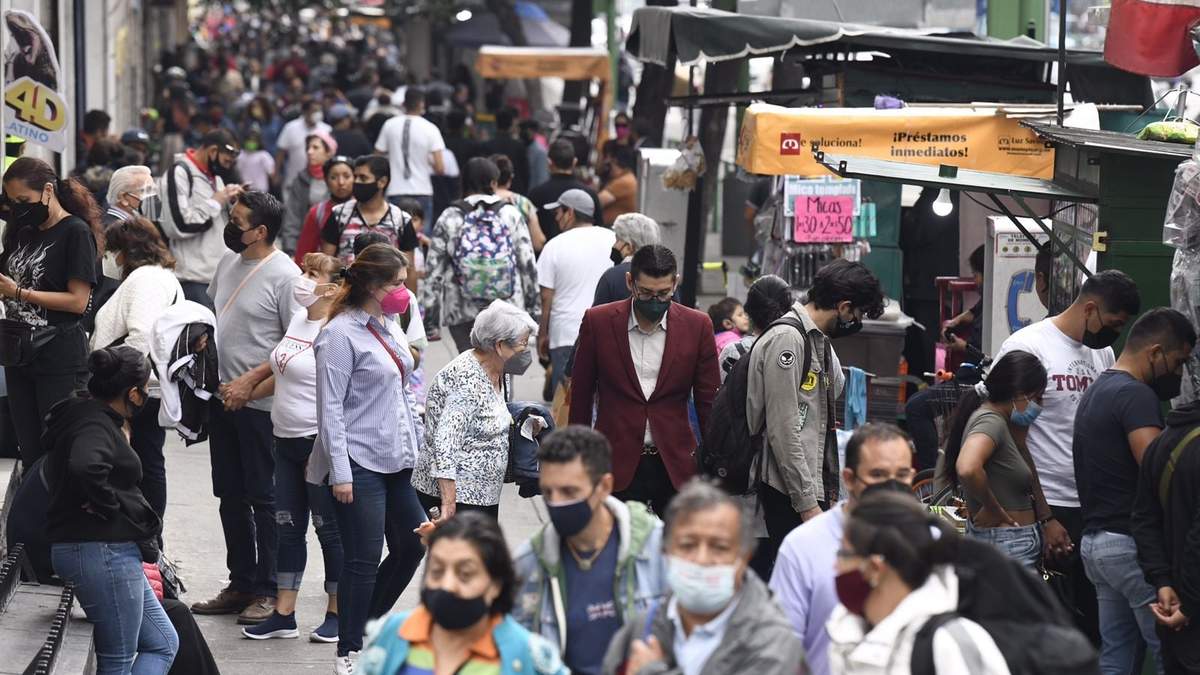 Calles del Centro Histórico de la capital del país ante la tercera ola de coronavirus