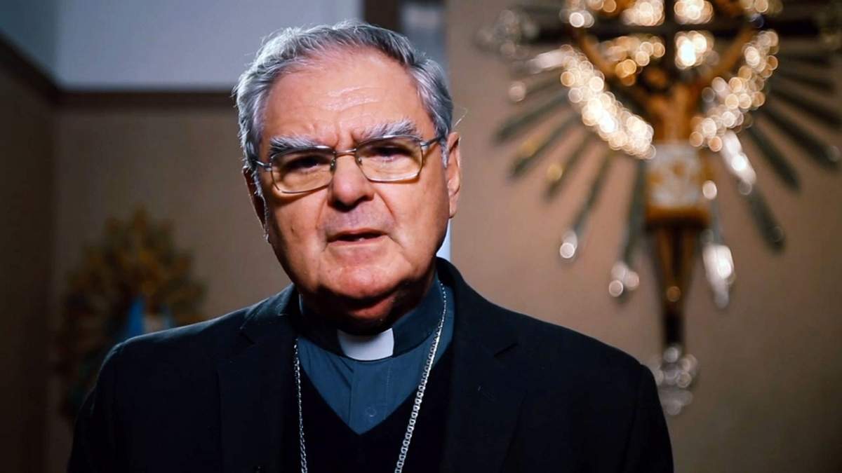 Monseñor Ojea (foto: Twitter).