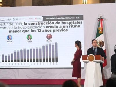 Sheinbaum anuncia la construcción de nueve mil 139 camas de hospital durante su sexenio