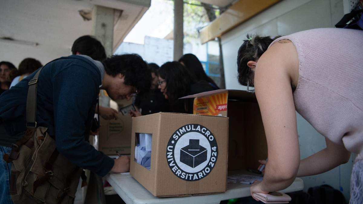 Votación en la Facultad de Odontología de la UNAM