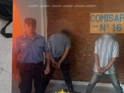 Tres hombres fueron demorados tras intentar escapar y agredir con un arma a un efectivo