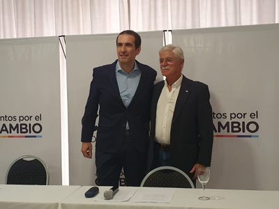 Juntos por el Cambio ya tiene candidato: Pablo Cervi sumó a Jorge Taylor como compañero de fórmula