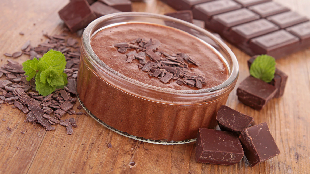 Mousse de chocolate. Fuente: (X)