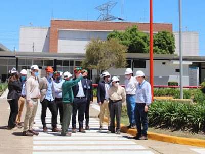 Federico Basualdo visitó el Complejo Nuclear Atucha