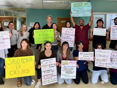 Crisis en el Hospital Burd: trabajadores alertaron por falta de personal en salud mental de Centenario