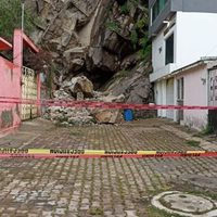 Se desprende talud de rocas en Ecatepec, a un año de la tragedia del Chiquihuite