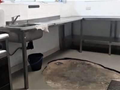 Trabajadores de la cocina del hospital Castro Rendón iniciaron medidas de fuerza