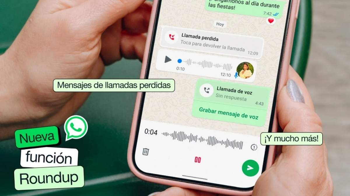 Nueva función de mensajes de llamadas perdidas en WhatsApp