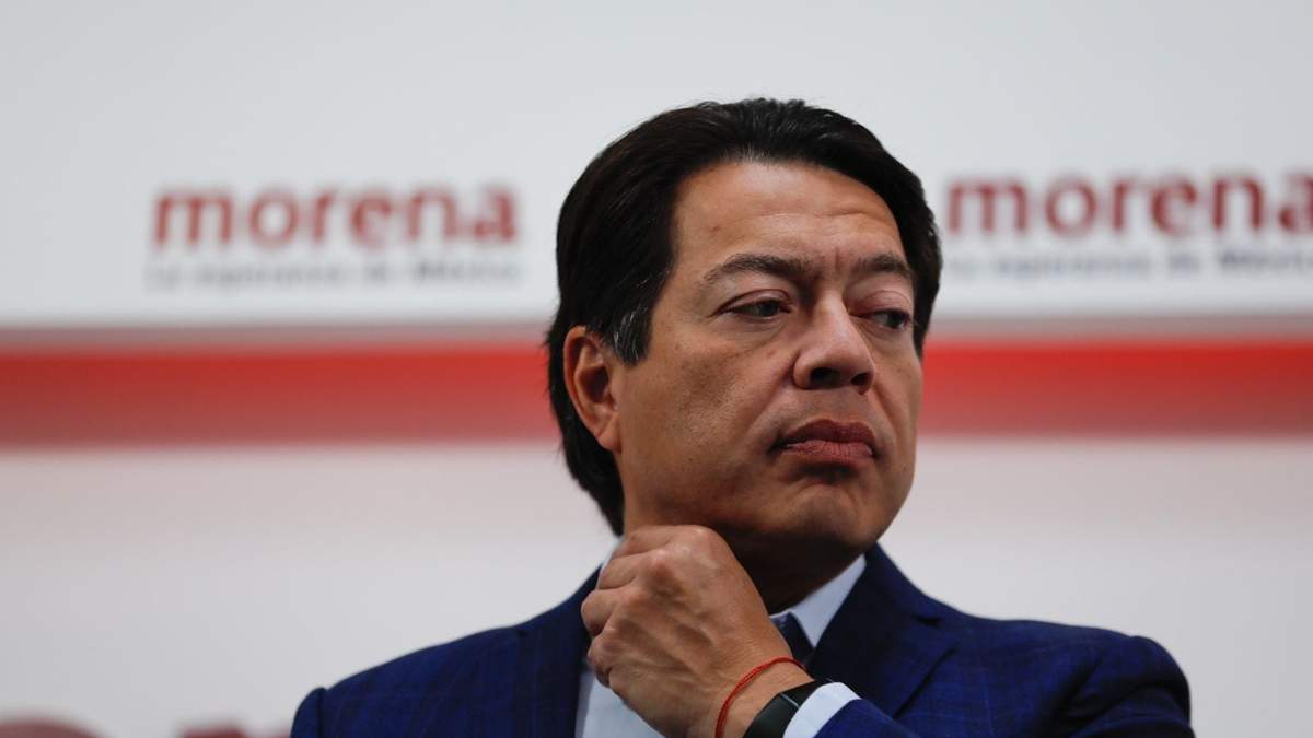 El dirigente de Morena, Mario Delgado
