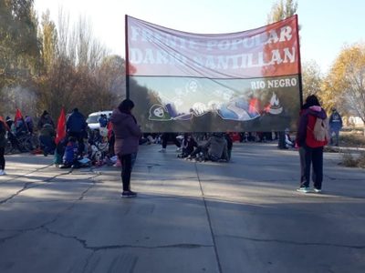 Organizaciones sociales se vuelven a movilizar a los puentes carreteros