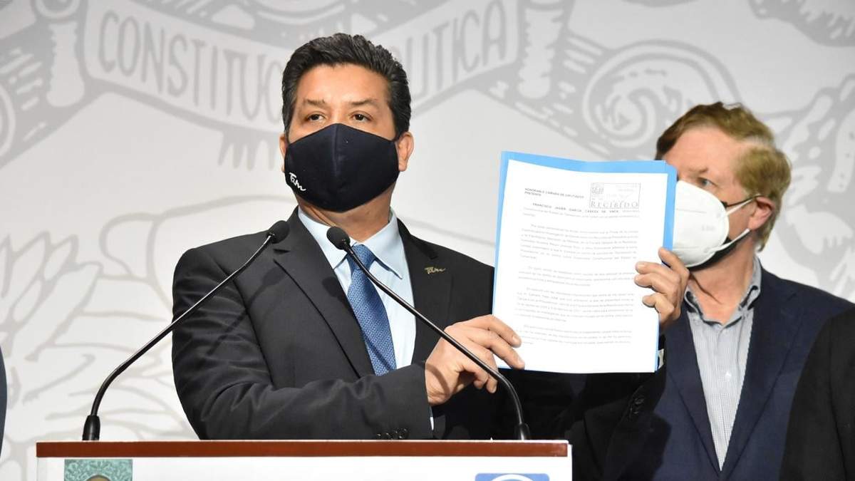 Francisco Javier García Cabeza de Vaca, gobernador de Tamaulipas