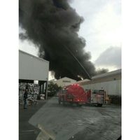 Evacuan a 300 trabajadores por incendio en una fábrica de San Nicolás, NL