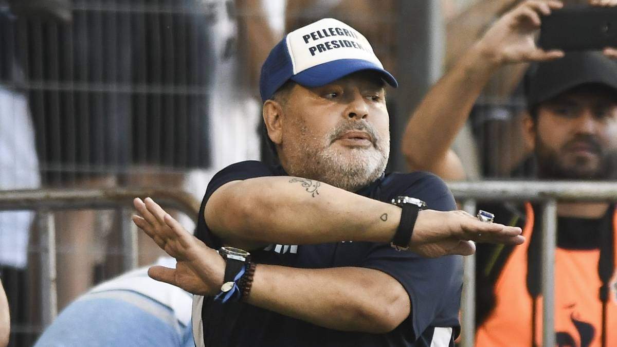 Diego Maradona. Fuente: (Twitter)