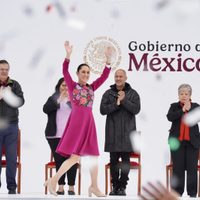 Sheinbaum presume el Tren Maya y defiende a Mexicana de Aviación