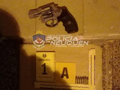 Inseguridad: tres jóvenes fueron detenidos por portar armas de fuego en Neuquén
