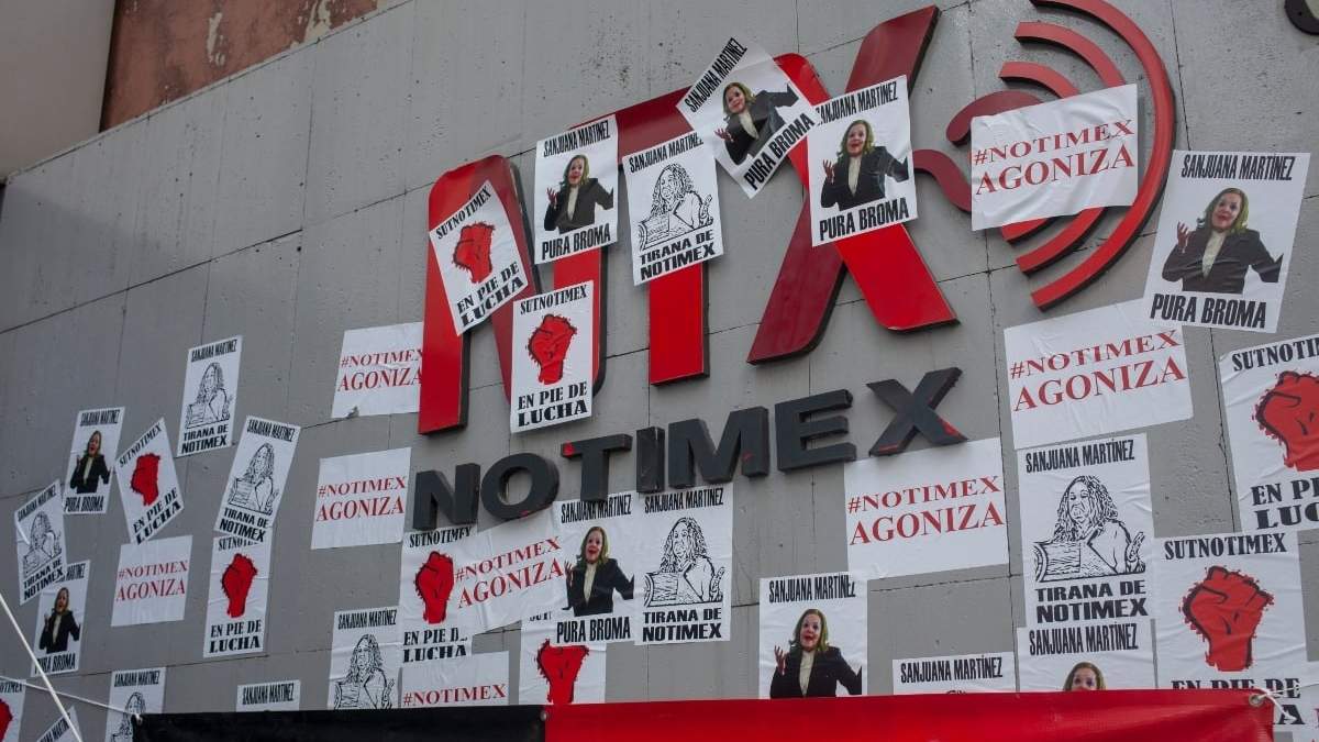 La huelga en Notimex cumplió un año este 21 de febrero