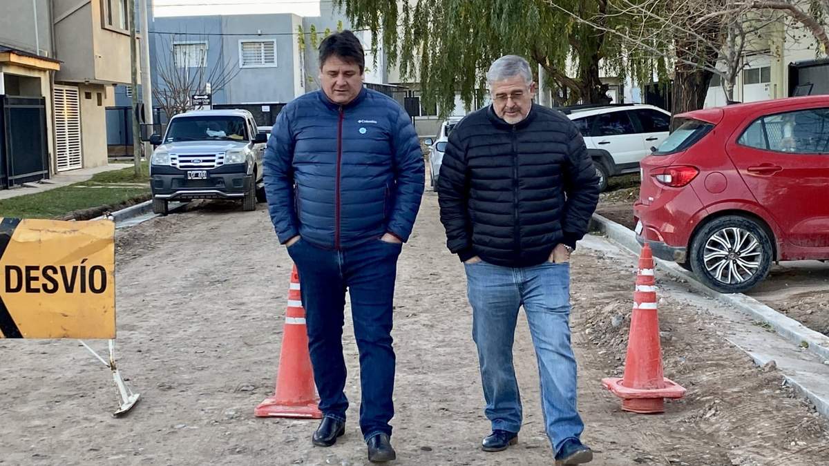 Mariano Gaido junto a Alejandro Nicola. Fuente: (Twitter)
