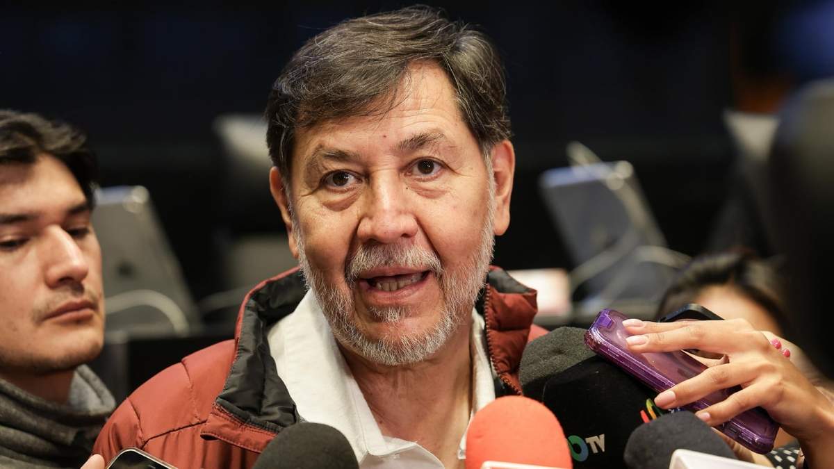 El senador morenista y presidente de la Mesa Directiva de la Cámara alta, Gerardo Fernández Noroña