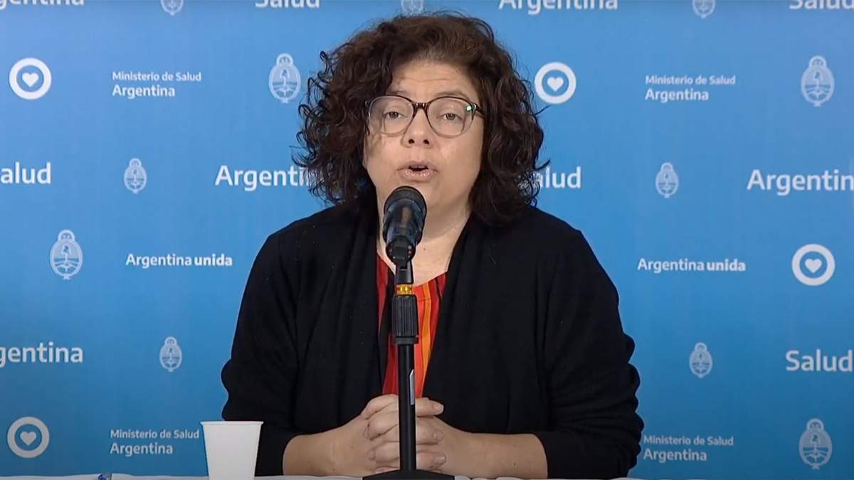 Carla Vizzotti. Fuente: (Twitter)