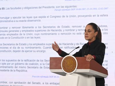 Llamar terroristas a cárteles del narcotráfico da elementos a EU para intervenir México: Sheinbaum