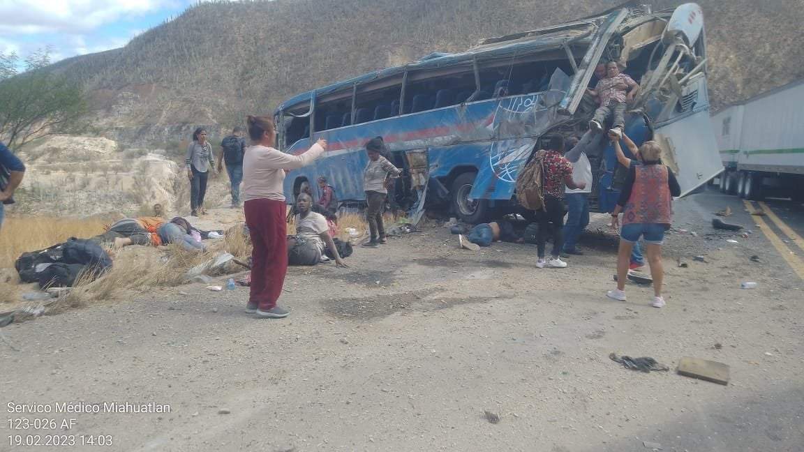 El percance en la carretera