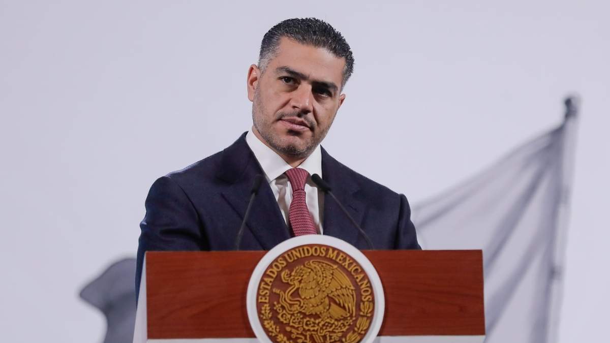 El Secretario de Seguridad, Omar García Harfuch