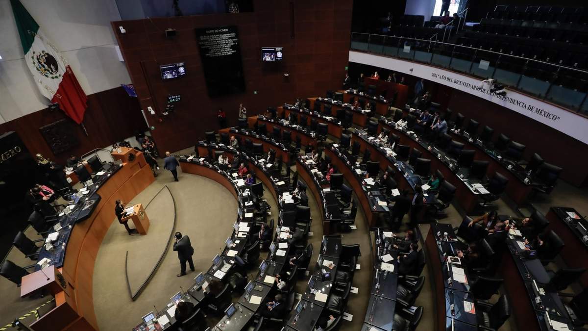 Sesión de la Cámara de Senadores
