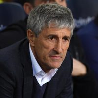 Quique Setién, a un paso de abandonar el Barcelona