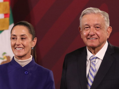 AMLO asegura que Claudia Sheinbaum transmite mucha confianza al sector empresarial