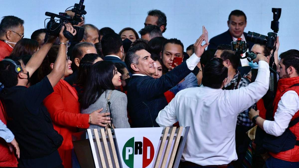 Alejandro Moreno, líder nacional del PRI