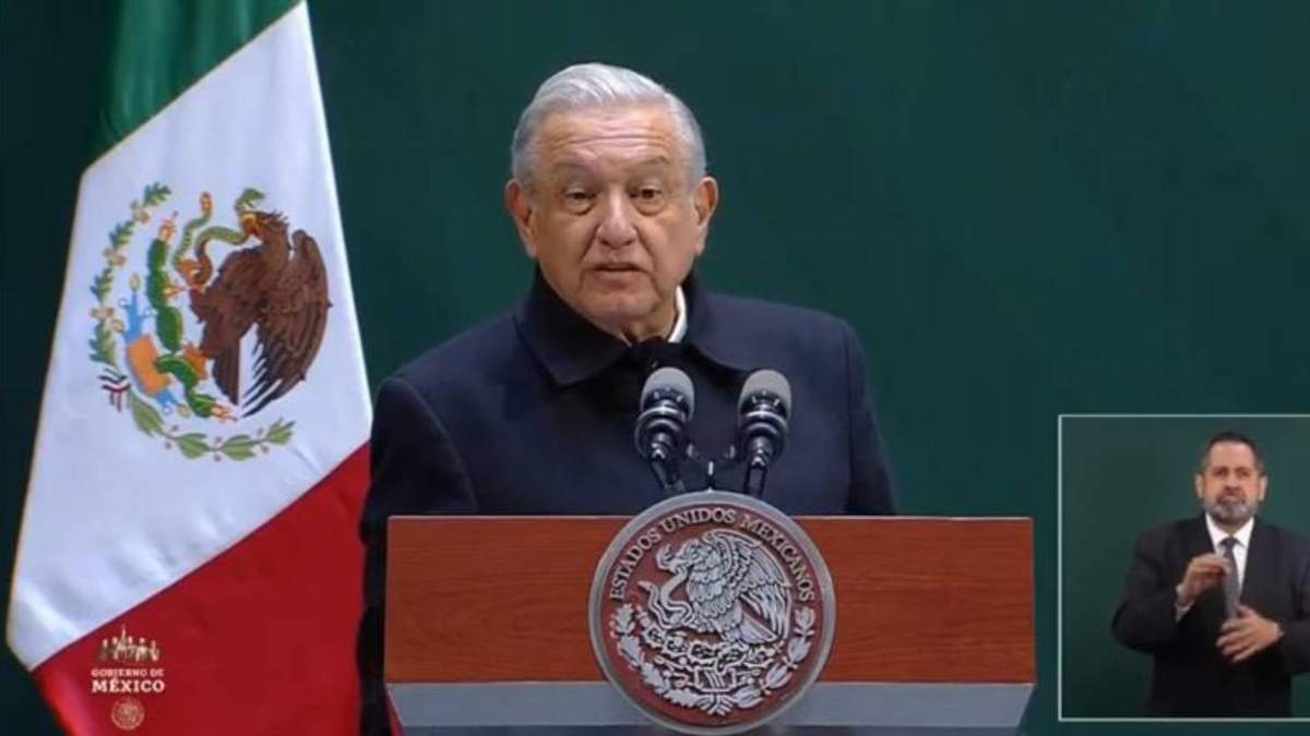 El presidente López Obrador
