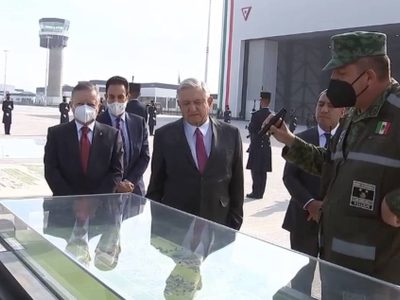 Para AMLO, el aeropuerto de Santa Lucía fue una decisión sabia y su construcción “una hazaña”
