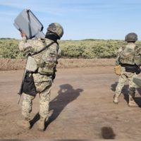 Ejército derriba dron que sobrevolaba campo pesquero en Navolato