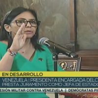 Delcy Rodríguez jura como presidenta encargada de Venezuela tras captura de EU a Maduro