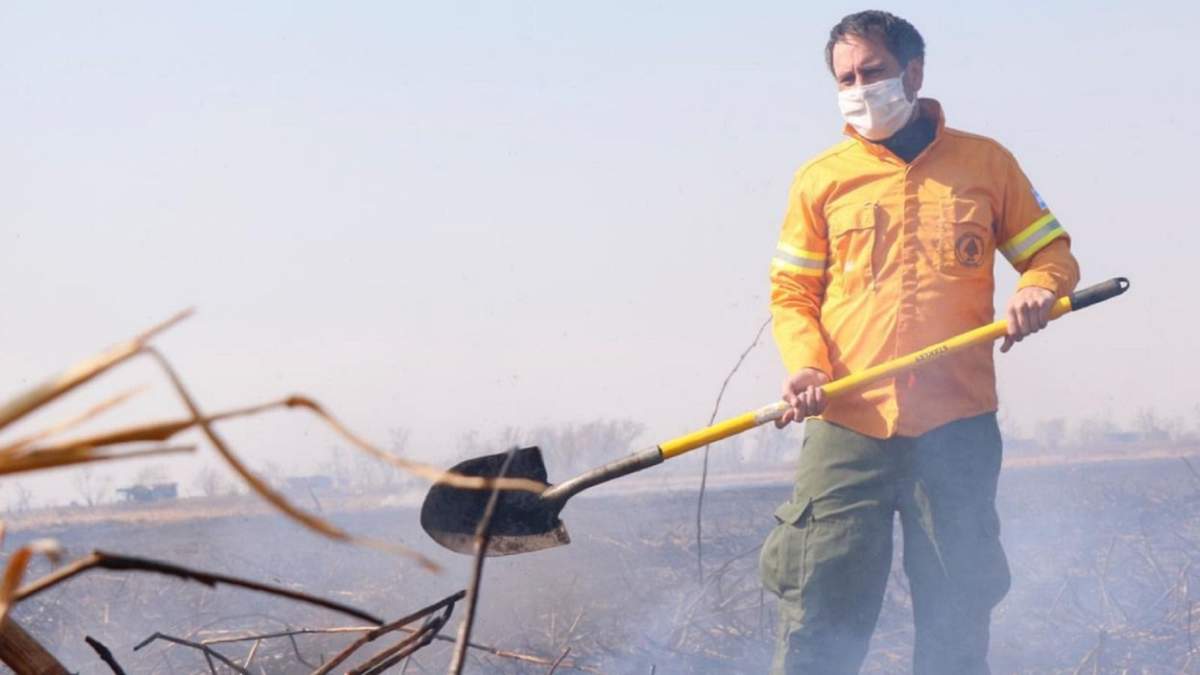 Juan Cabandié, ministro de Ambiente y Desarrollo Sostenible. Fuente: (Twittter)