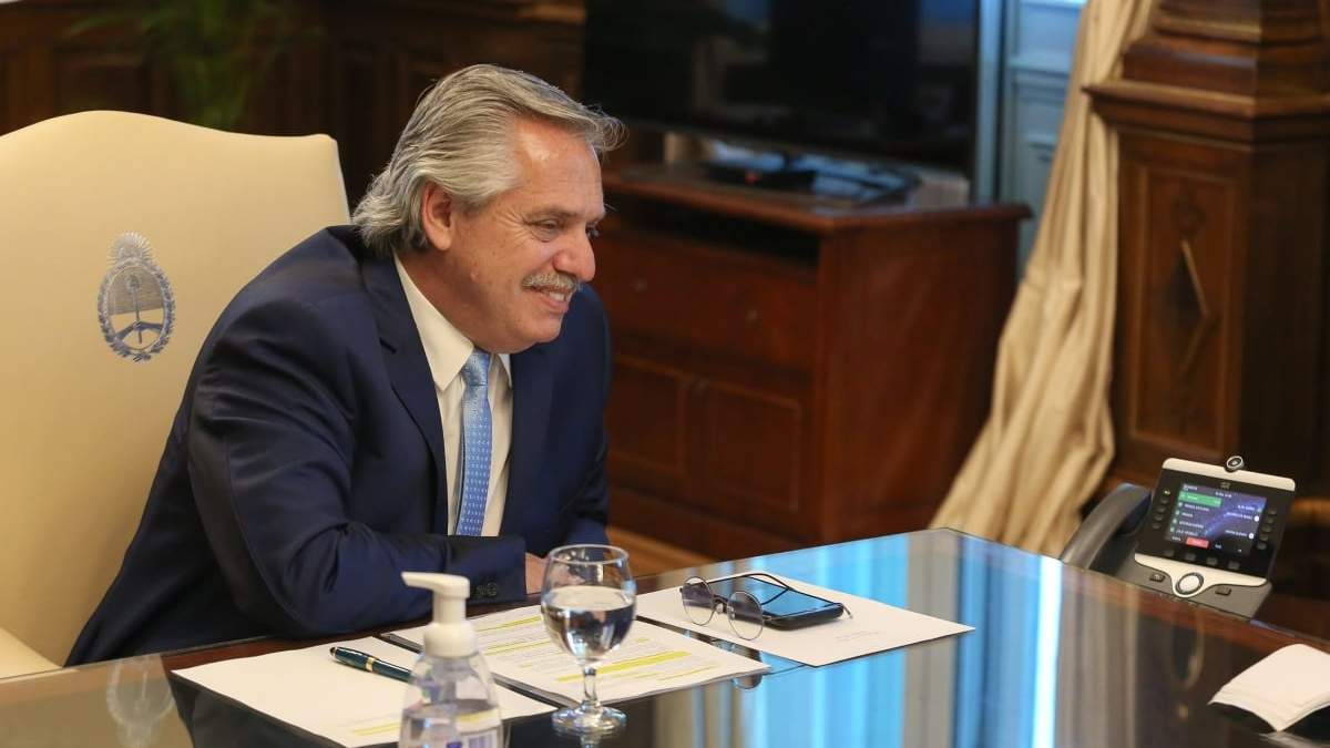 Alberto Fernández charló con Joe Biden