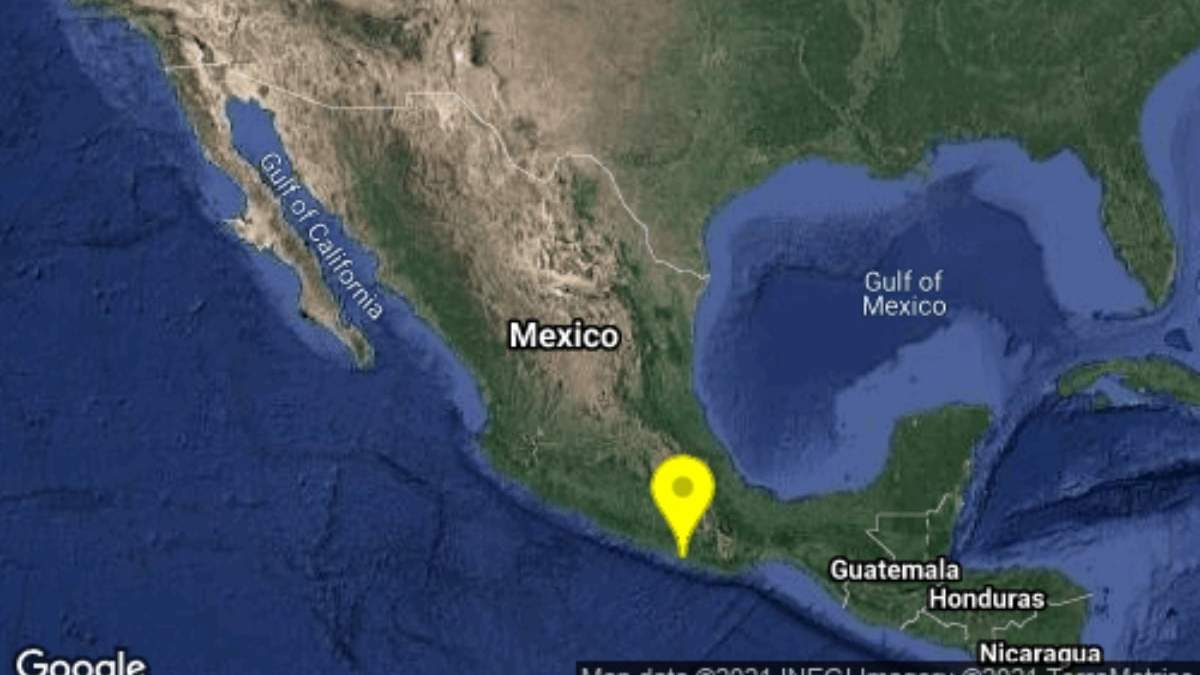 El epicentro del sismo se registró 7 km al suroeste de Pinotepa Nacional, Oaxaca