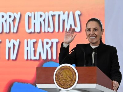 Sheinbaum suspende las conferencias mañaneras por Navidad